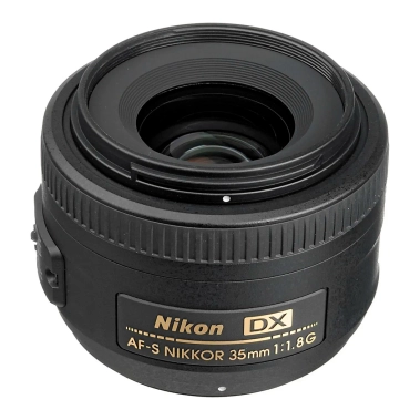 Объектив для фотоаппарата Nikon AF-S DX Nikkor 35mm f/1.8G (JAA132DA) - цена, характеристики, отзывы, рассрочка, фото 1