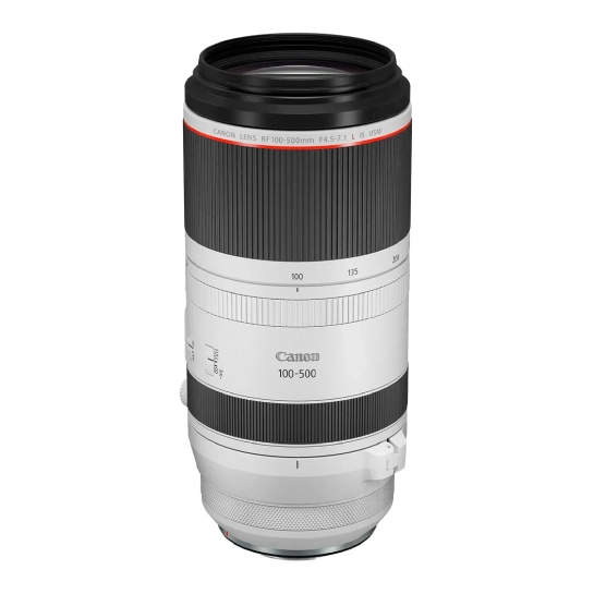 Объектив для фотоаппарата Canon RF 100-500mm f/4.5-7.1 L IS USM (4112C005) - цена, характеристики, отзывы, рассрочка, фото 1