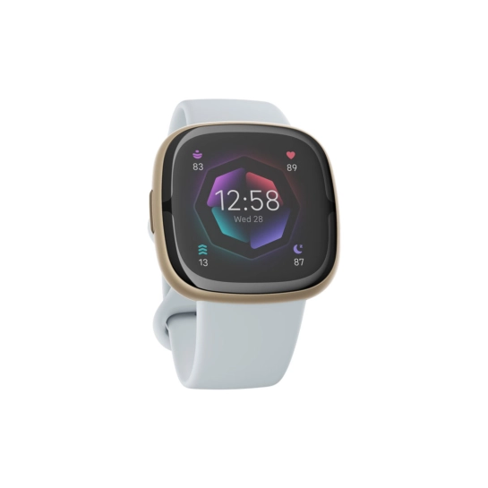 Смарт-часы Fitbit Sense 2 Blue Mist/Soft Gold (FB521GLBM)