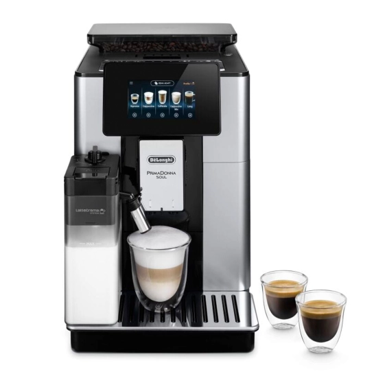 Кофемашина автоматическая DeLonghi ECAM 612.55 SB PrimaDonna Soul