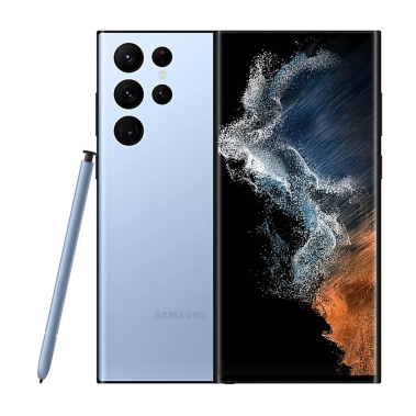 Б/У Смартфон Samsung Galaxy S22 Ultra 12/512GB Sky Blue (Идеальное) - цена, характеристики, отзывы, рассрочка, фото 1
