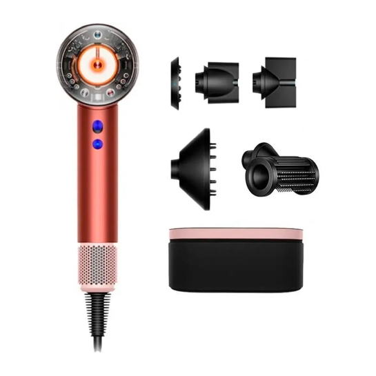 Фен Dyson Supersonic HD16 Nural Strawberry Bronze/Blush Pink (561681-01) - ціна, характеристики, відгуки, розстрочка, фото 1