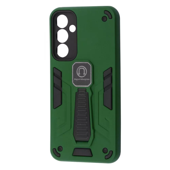 Чехол Armor Magnetic для Samsung Galaxy A15 4G/5G Dark Green - цена, характеристики, отзывы, рассрочка, фото 1