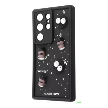 Чохол Pretty Things Case для Samsung Galaxy S25 Ultra Black/Coffee - цена, характеристики, отзывы, рассрочка, фото 1