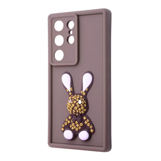 Чехол Pretty Things Case для Samsung Galaxy S25 Ultra Brown/Rabbit