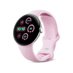 Смарт-часы Google Pixel Watch 3 41 mm Wi-Fi Polished Silver Aluminum Case/Rose Quartz Active Band