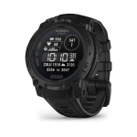 Смарт-годинник Garmin Instinct 3 45mm Solar Tactical Edition Black with Black Band (010-02934-50)