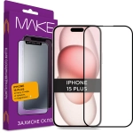 Защитное стекло MAKE для Apple iPhone 15 Pro