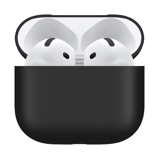 Чехол MakeFuture для наушников Apple AirPods 4 Silicone Black