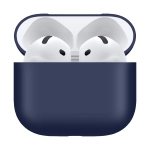 Чехол MakeFuture для наушников Apple AirPods 4 Silicone Dark Blue