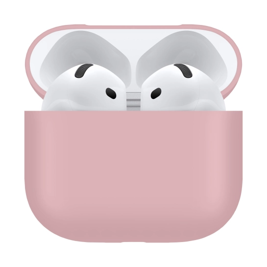 Чехол MakeFuture для наушников Apple AirPods 4 Silicone Pink