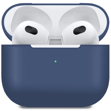Чохол MakeFuture для навушників Apple AirPods 3 Silicone Blue - цена, характеристики, отзывы, рассрочка, фото 1