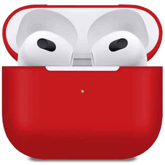 Чохол MakeFuture для навушників Apple AirPods 3 Silicone Red