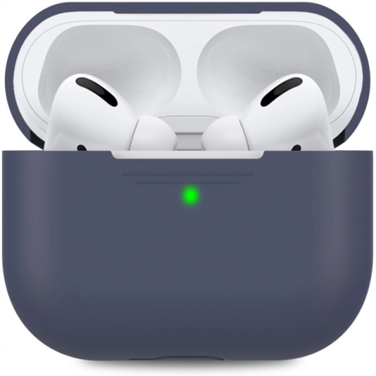 Чохол Make для навушників Apple AirPods Pro Silicone Blue