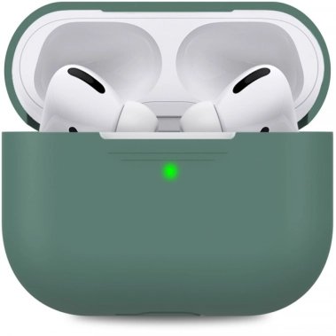 Чохол Make для навушників Apple AirPods Pro Silicone Green - цена, характеристики, отзывы, рассрочка, фото 1