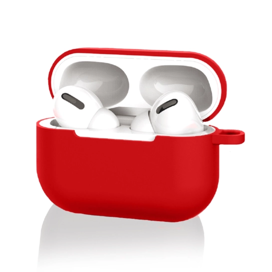 Чехол Make для наушников Apple AirPods Pro Silicone Red
