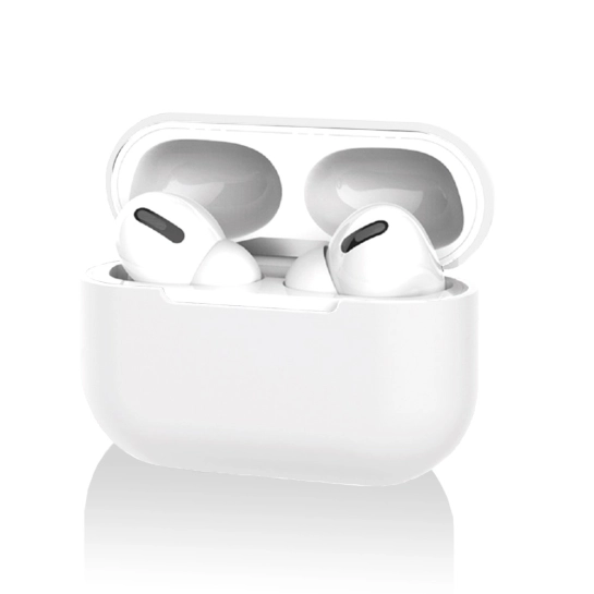Чохол Make для навушників Apple AirPods Pro Silicone White