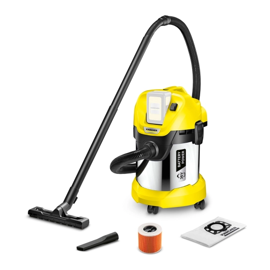 Професійний акумуляторний пилосос Karcher WD 3 Battery Premium (1.629-950.0)