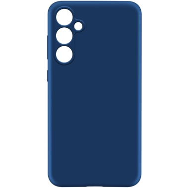 Чехол MAKE Silicone для Samsung Galaxy A55 Navy - цена, характеристики, отзывы, рассрочка, фото 1