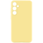 Чохол MAKE Silicone для Samsung Galaxy S24 FE Yellow