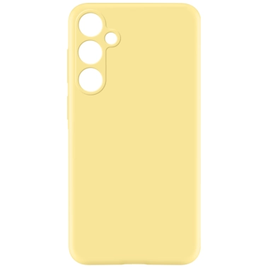 Чехол MAKE Silicone для Samsung Galaxy S24 FE Yellow - цена, характеристики, отзывы, рассрочка, фото 1