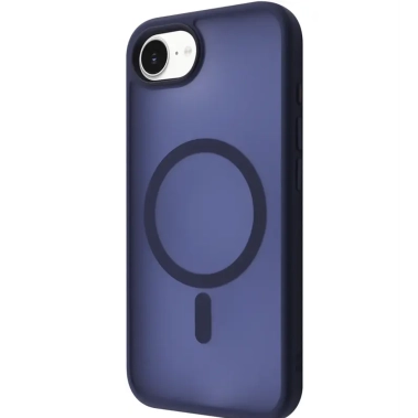 Чехол WAVE Matte Insane Case with MagSafe для iPhone 16e Midnight Blue - цена, характеристики, отзывы, рассрочка, фото 1