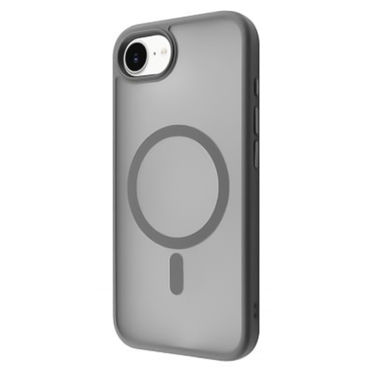 Чохол WAVE Matte Insane Case with MagSafe для iPhone 16e Grey - ціна, характеристики, відгуки, розстрочка, фото 1