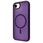 Чохол WAVE Matte Insane Case with MagSafe для iPhone 16e Deep Purple