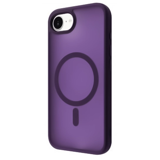 Чохол WAVE Matte Insane Case with MagSafe для iPhone 16e Deep Purple