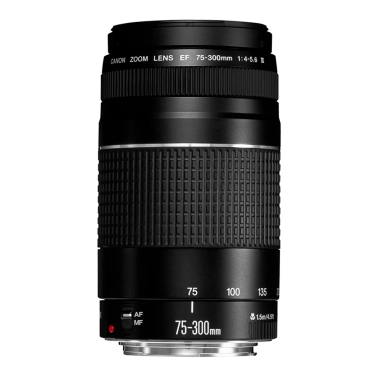 Объектив для фотоаппарата Canon EF 75-300mm f/4-5.6 III (6473A015) - цена, характеристики, отзывы, рассрочка, фото 1
