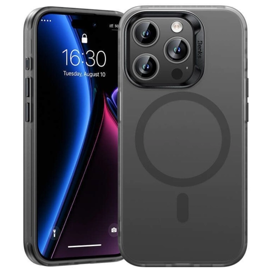 Чехол Benks MagClap Lucid Armor Protective для iPhone 15 Pro Grey