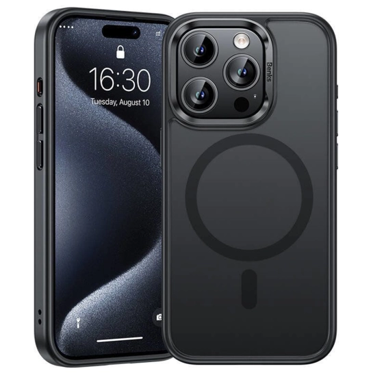 Чохол Benks MagClap Mist Protective для iPhone 15 Pro Black