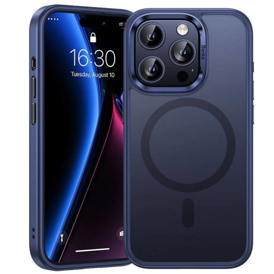 Чехол Benks MagClap Mist Protective для iPhone 15 Pro Blue