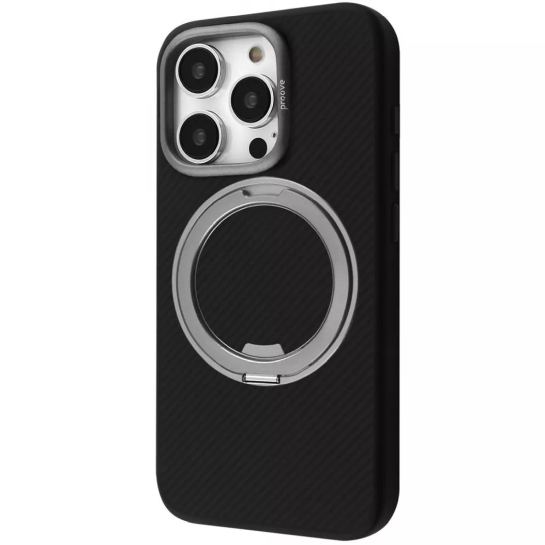 Чехол Proove Reinforce Case with Magnetic Ring для iPhone 17 Pro Max Gray - цена, характеристики, отзывы, рассрочка, фото 1