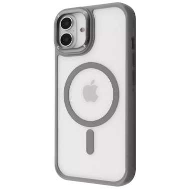Чехол Proove Clear Essence Case with Magnetic Ring для iPhone 17 Gray - цена, характеристики, отзывы, рассрочка, фото 1
