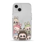 Чехол Pump Clear Case for iPhone 15 Labubu