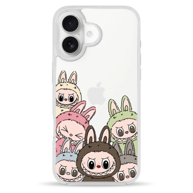 Чохол Pump Clear Case for iPhone 16 Labubu - цена, характеристики, отзывы, рассрочка, фото 1