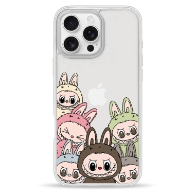 Чохол Pump Clear Case for iPhone 16 Pro Labubu - цена, характеристики, отзывы, рассрочка, фото 1