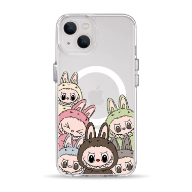 Чохол Pump Clear Case with MagSafe for iPhone 13 Labubu - цена, характеристики, отзывы, рассрочка, фото 1