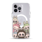 Чохол Pump Clear Case with MagSafe for iPhone 14 Pro Max Labubu