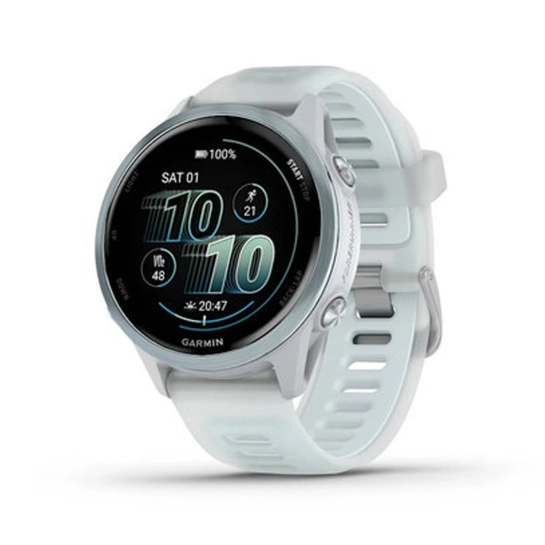 Смарт-часы Garmin Forerunner 570 42mm Cloud Blue Aluminum w. Translucent Whitestone/Cloud Blue Band (010-02970-01)