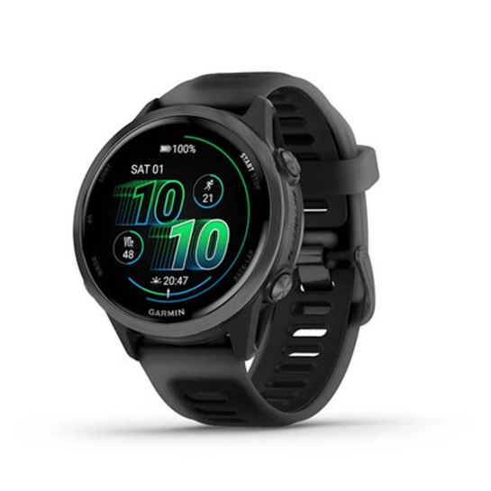 Смарт-часы Garmin Forerunner 570 47mm Slate Gray Aluminum w. Translucent Black/Black Band (010-02971-00)