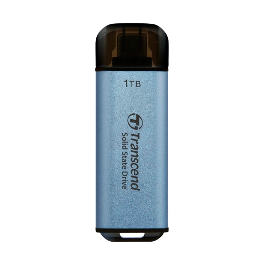 Портативний SSD Transcend 1TB USB 3.1 Gen 2 Type-C ESD300 Blue (TS1TESD300C)