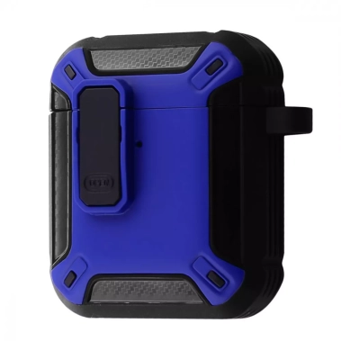 Чехол Defender Case для AirPods 1/2 Blue/Black - цена, характеристики, отзывы, рассрочка, фото 1