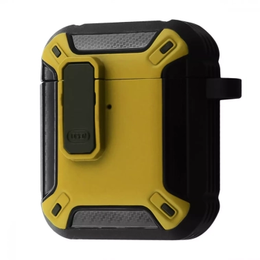 Чехол Defender Case для AirPods 1/2 Yellow/Black - цена, характеристики, отзывы, рассрочка, фото 1
