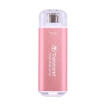 Портативний SSD Transcend 1TB USB 3.1 Gen 2 Type-C ESD300 Pink (TS1TESD300P)