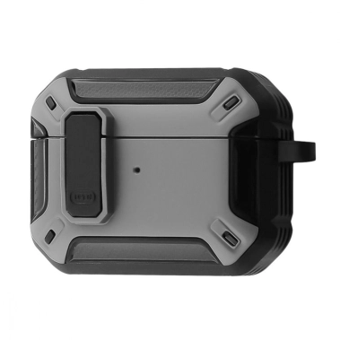 Чехол Defender Case для AirPods Pro 2 Gray/Black - цена, характеристики, отзывы, рассрочка, фото 1