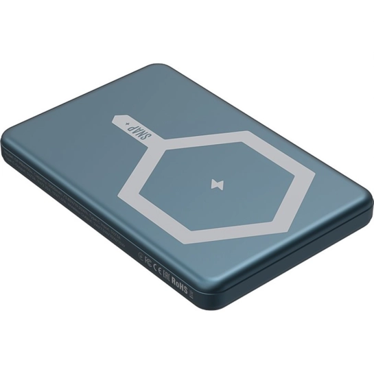 Зовнішній акумулятор Powerbank Gelius Snap+ Magnetic Wireless Charge 5000mAh