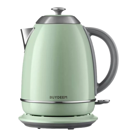 Електрочайник Buydeem K640 Cozy Greenish (K640-CG/EU) - ціна, характеристики, відгуки, розстрочка, фото 1