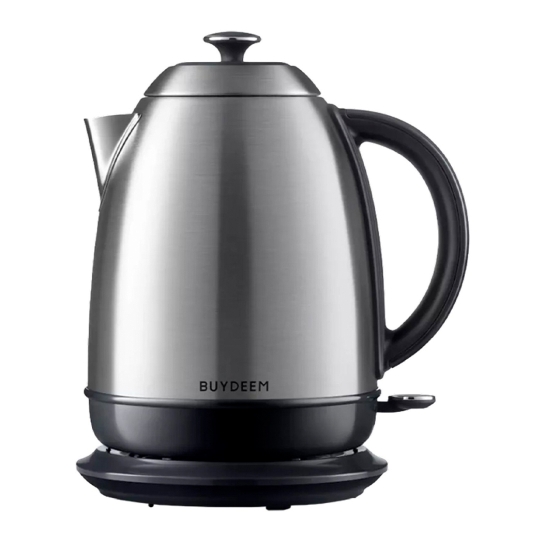 Електрочайник Buydeem K640 Stainless Steel (K640-SS/EU) - ціна, характеристики, відгуки, розстрочка, фото 1